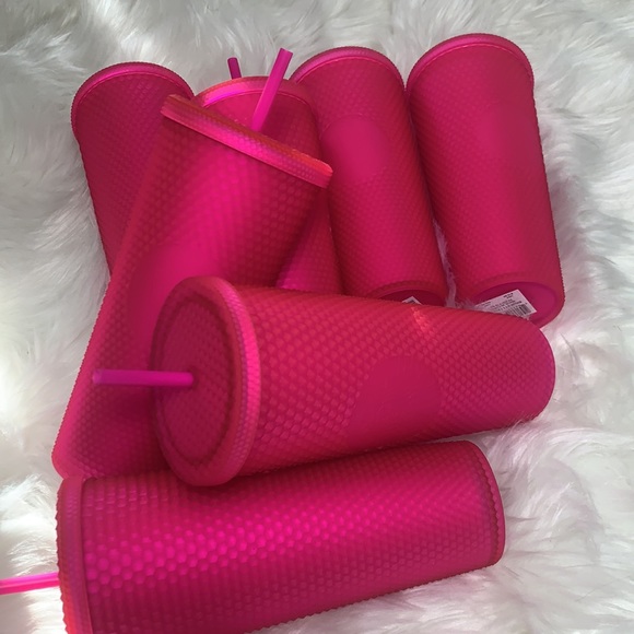 ‼️‼️SOLD‼️‼️ Starbucks PINK Studded Tumbler “NEW” - Picture 6 of 7